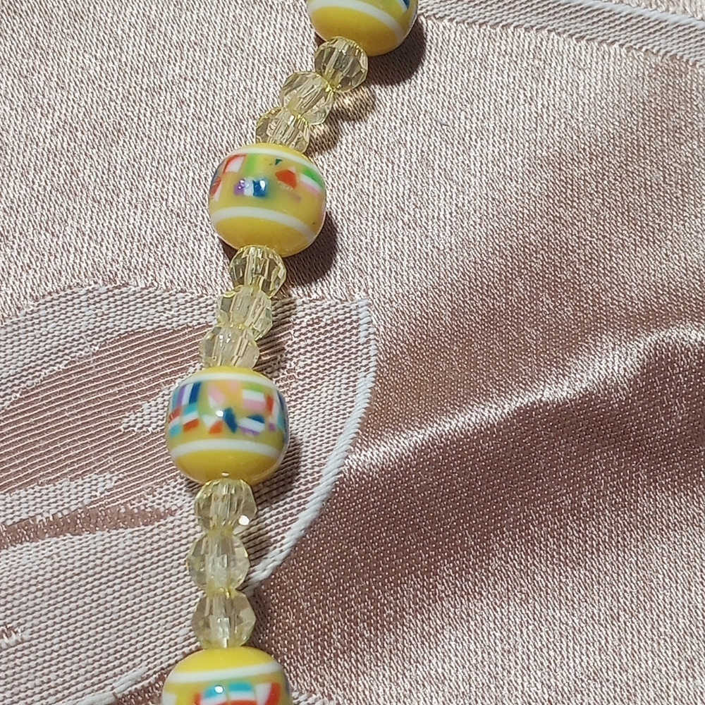 Embroidered Beaded Clutch with Beaded Handle - Picture 4 of 10